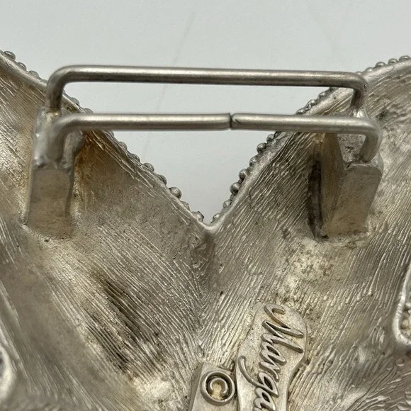 Vintage Margarita Barrera Signed Starfish Belt Buckle c.1995 Tweed's Request - Picture 8 of 10